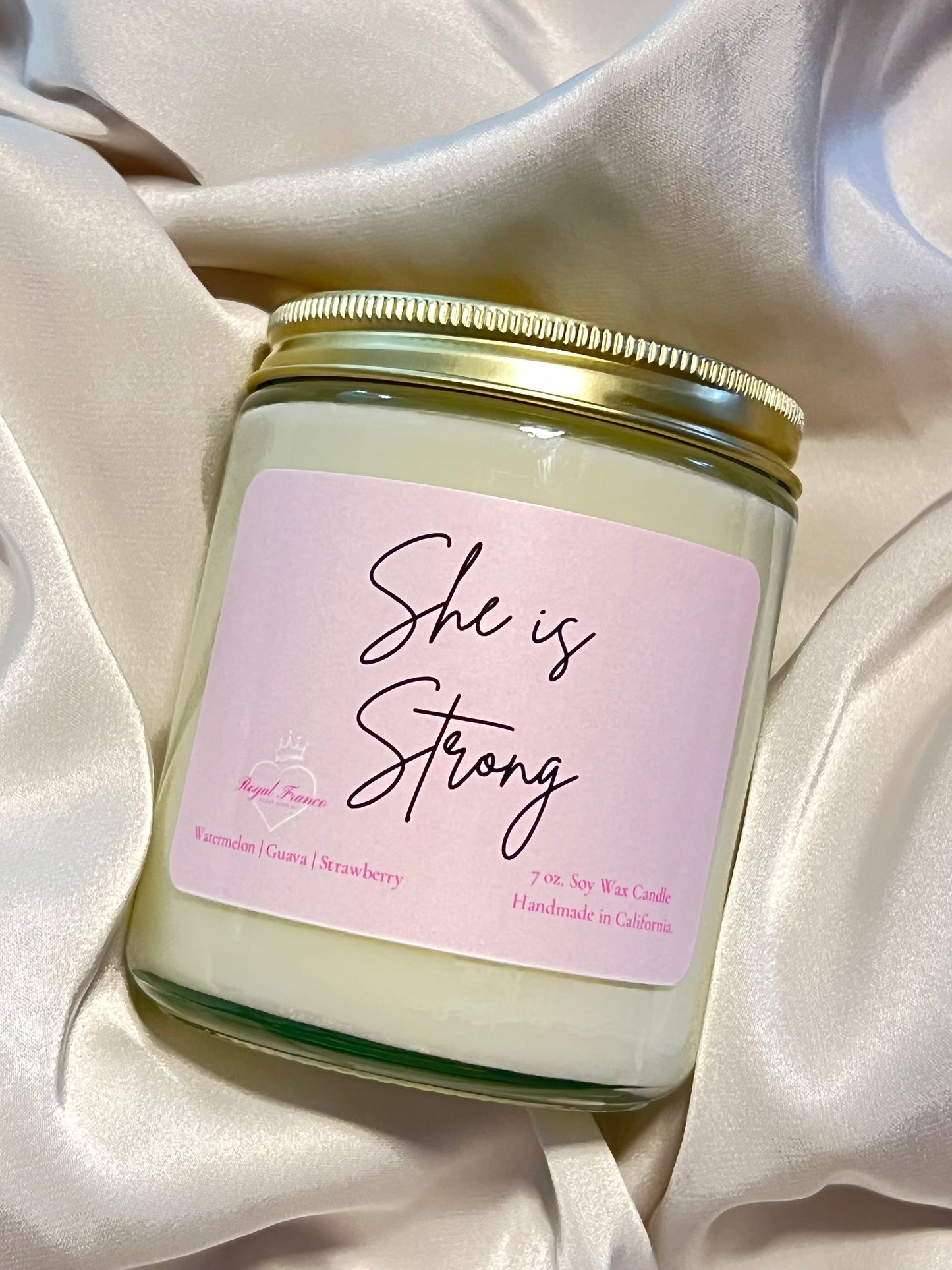 She is Strong Candle