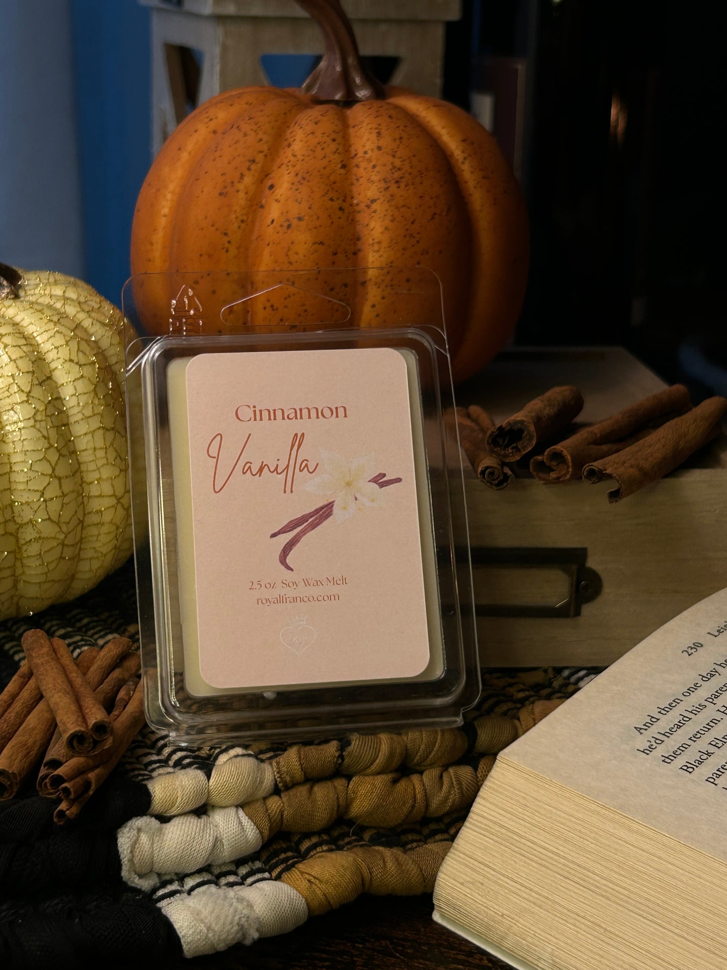 Cinnamon Vanilla Wax Melt