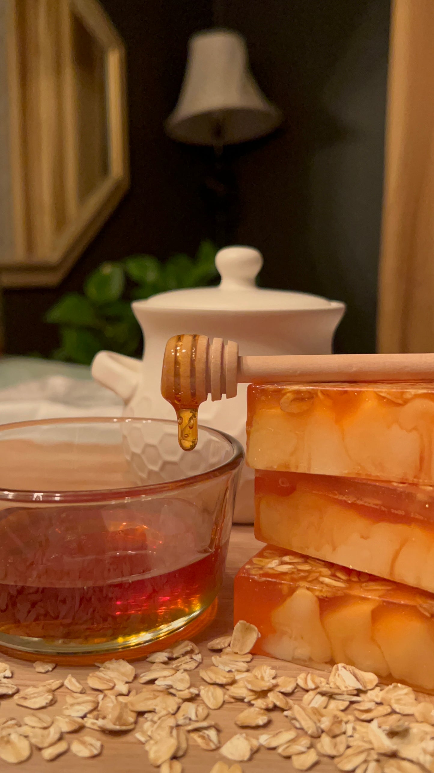Honey Oatmeal Bar Soap