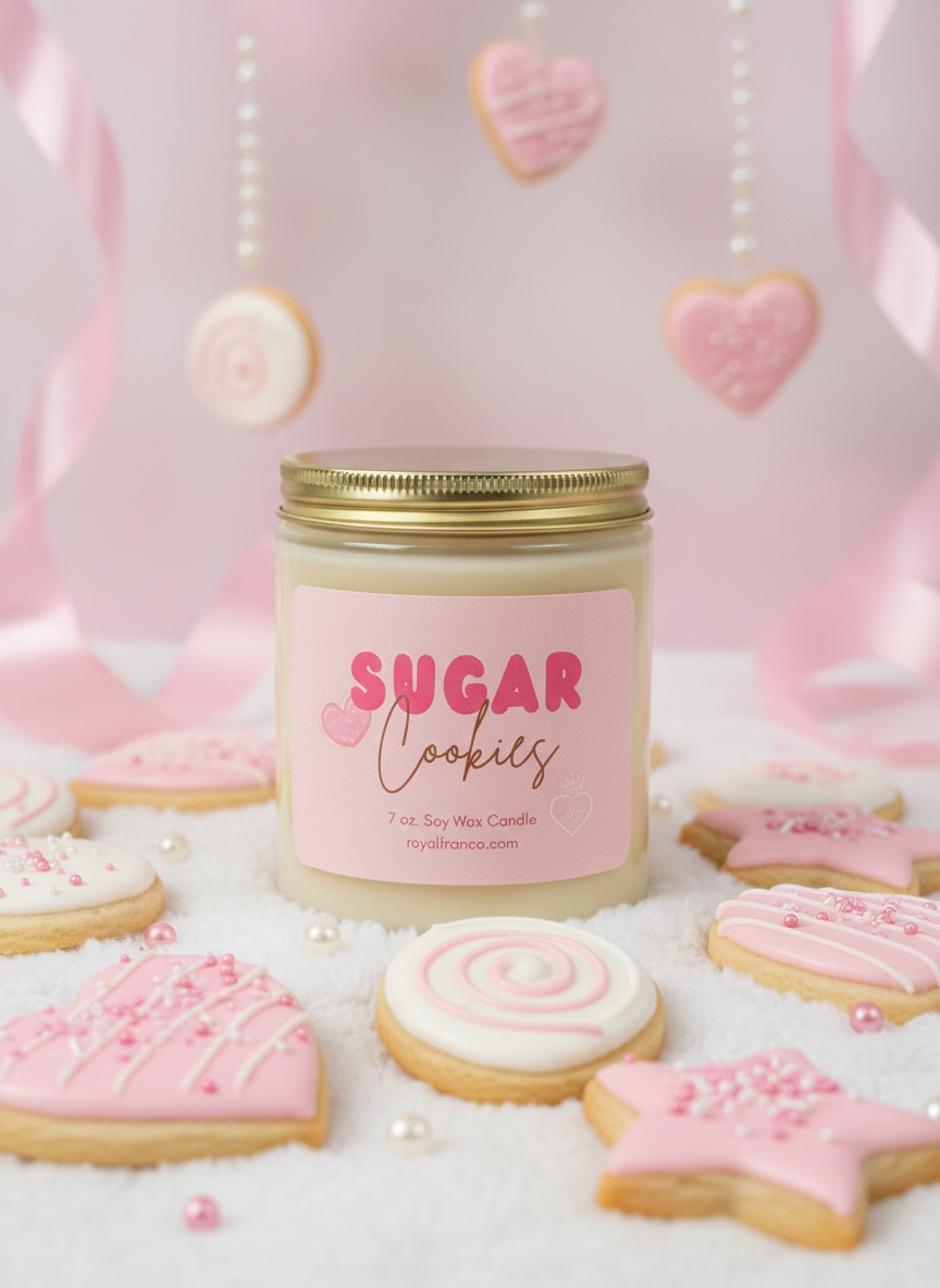 Sugar Cookies Soy Wax Candle